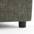 Plush Gray Upholstered Chenille Accent Chair with Oversized Cloud Cushions and Movable Ottoman-50274737