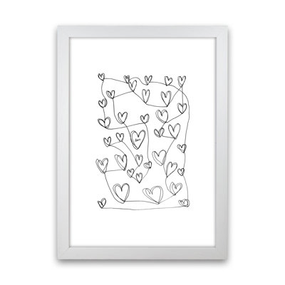 Continuous Hearts by Carissa Tanton - Print