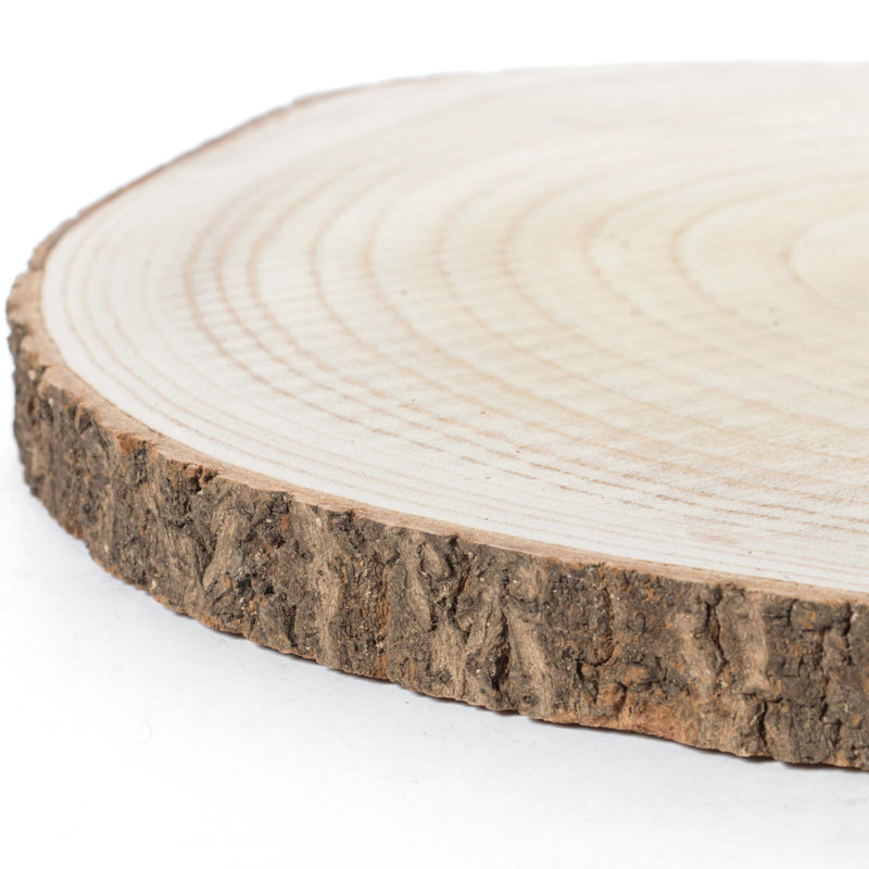 Millwood Pines Paulk Wood Tray, 1.25" H x 18" W x 18" D