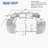 Umaira 105.5'' Wide Spa Frame Outdoor Rattan Sofa with Two Upholstered Seats and Wooden Seats-2133505864