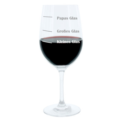 Gravur-Weinglas XL Papas Glas