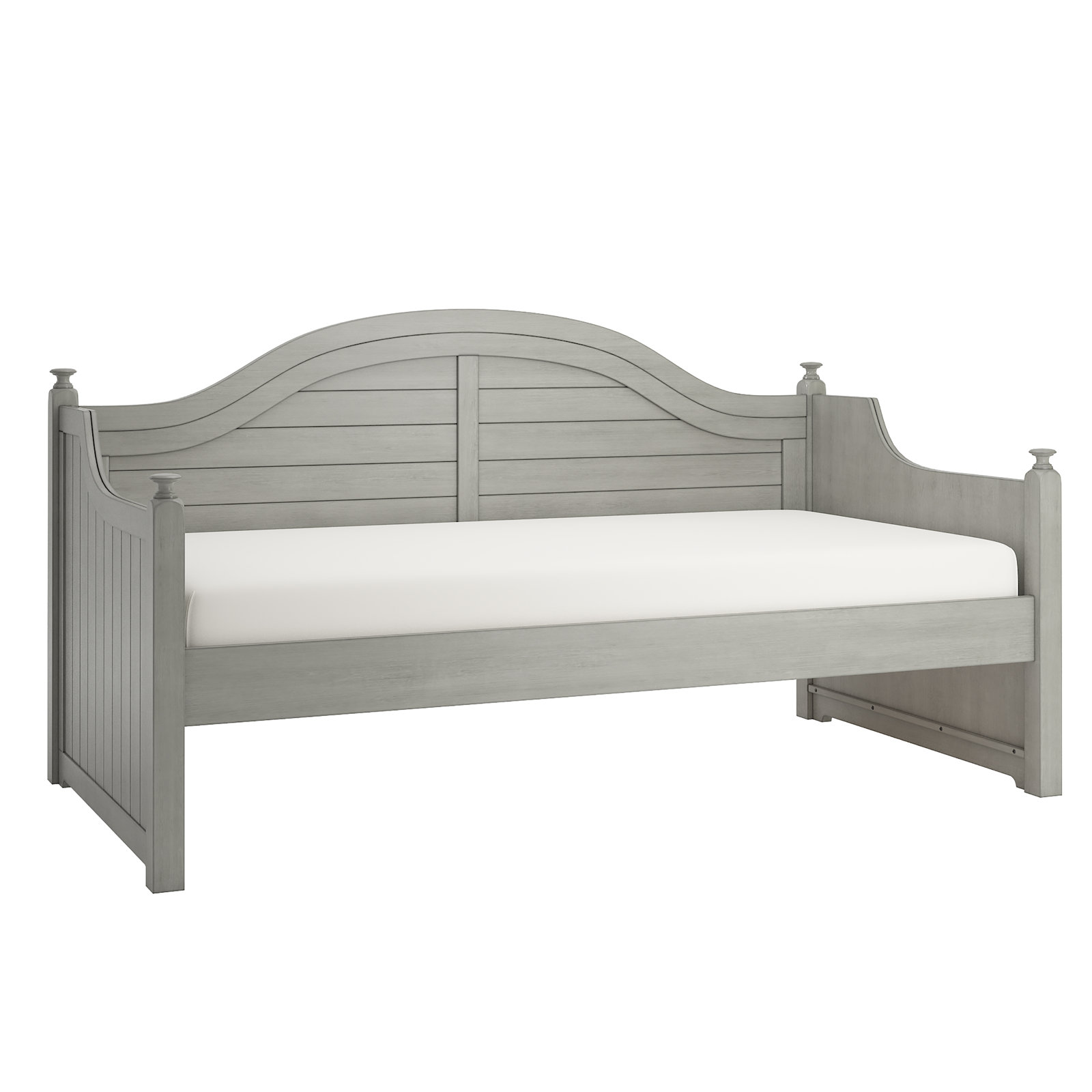 Delaria Daybed with Trundle, Antique Gray
