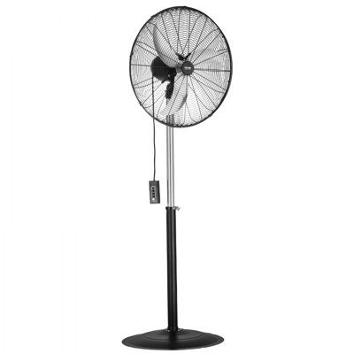 Industrial Pedestal Fan 3-Speed Oscillating Fan with Adjustable Height