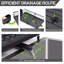 Braschi Adjustable Stainless Steel Dish Rack