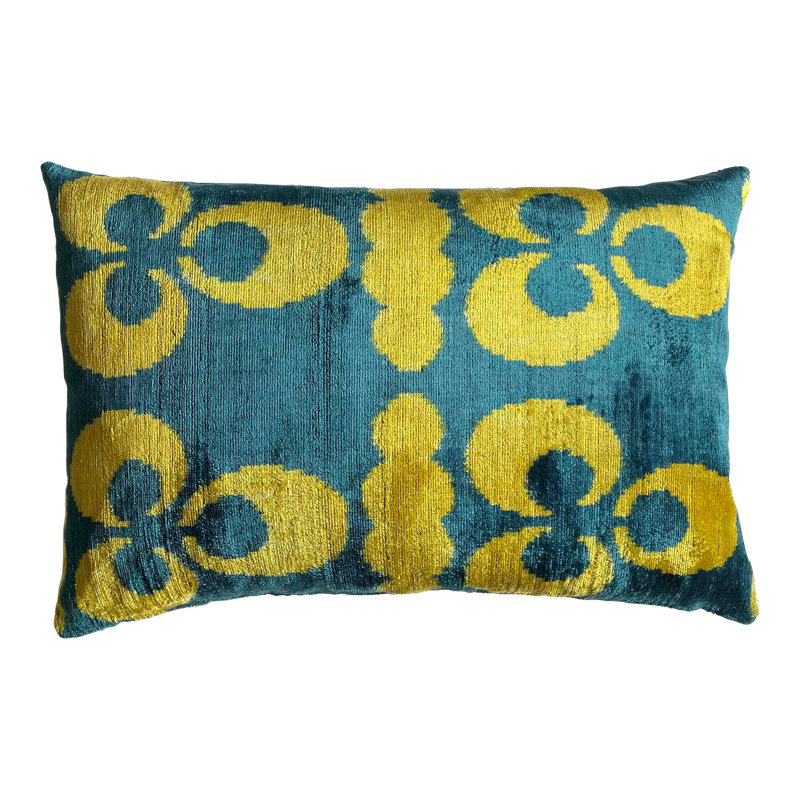 Chintamani Floral Throw Pillow