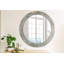 Huldar Glass Flat Wall Mirror