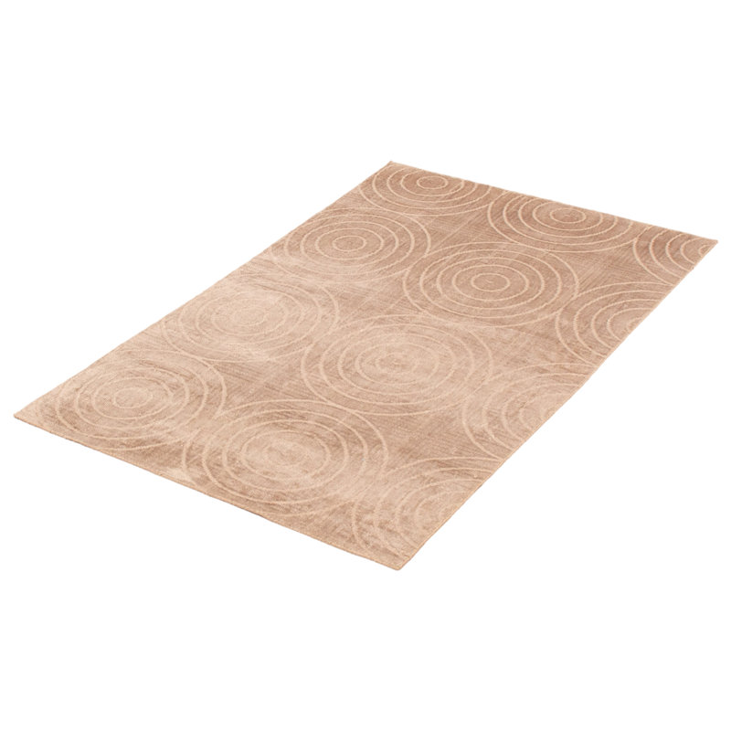 Viscose Geometric Indoor Rug