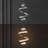 Arianda 11" 1-Light Modern Minimalist Metal Helix Swirl Abstract Integrated LED Pendant-807737983