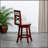 30" Bar Height X-Back Swivel Stool-577533122-577533120