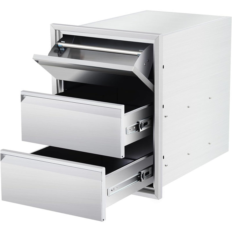 3 Drawer Storage Drawer