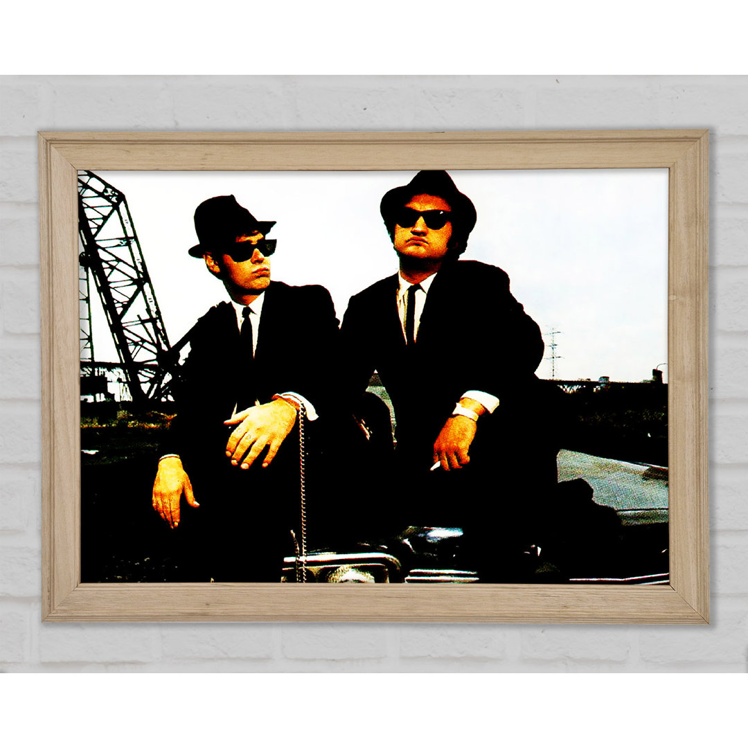 The Blues Brothers Jake und Elwood - Einzelne Bilderrahmen Kunstdrucke