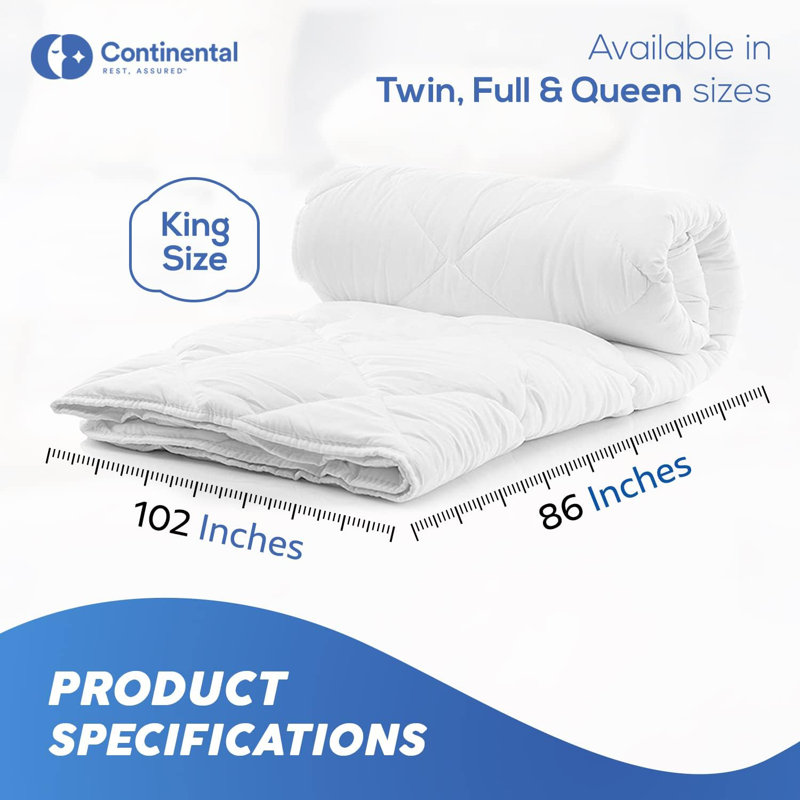 Garnissage de couette en duvet d'oie blanche Serenity 700, Très grand