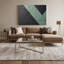 Minimalisme 46, art mural sur toile grise-1125350444