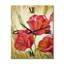 Three Poppies Flower - Floral Metal Wall Clock-1629981708