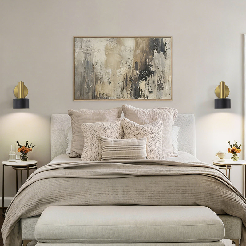 Applique murale moderne rechargeable DEL (ensemble de 2)