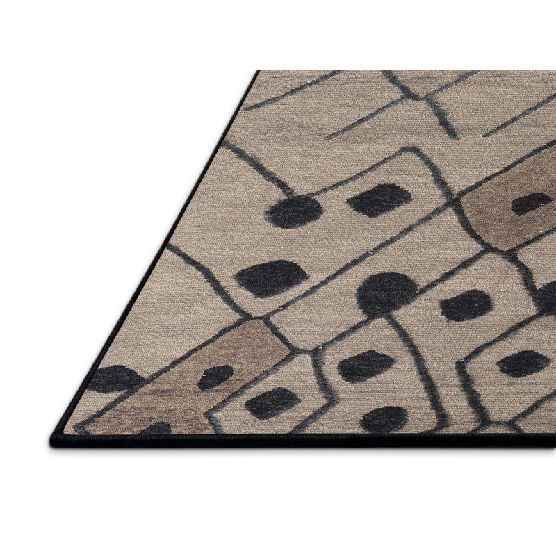 Tapis abstrait moderne 4481, Rectangle 2 pi x 3 pi