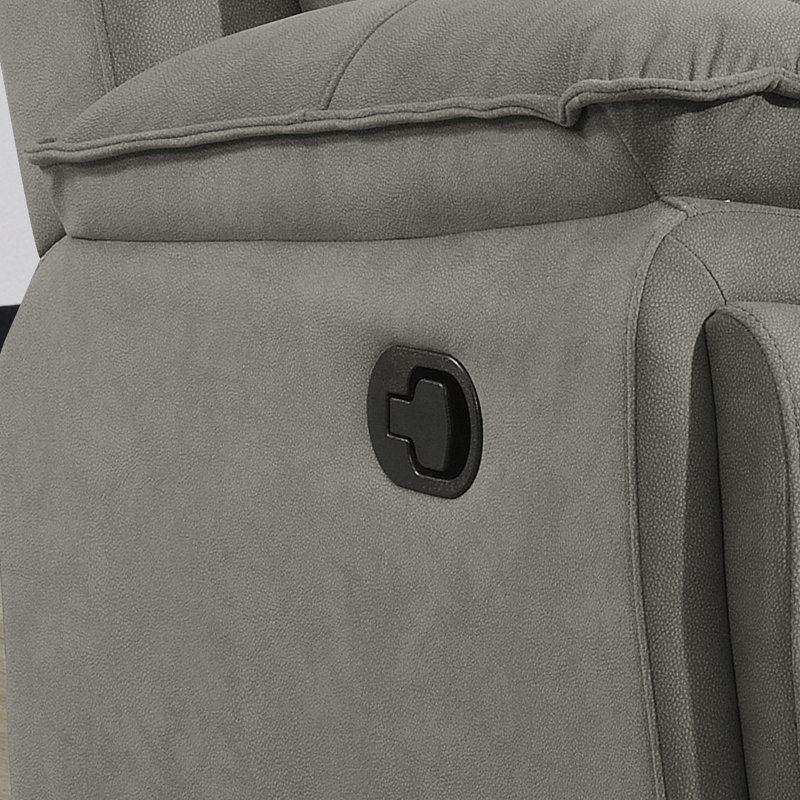 Tairi 2 Seater Reclining Loveseat, Grey