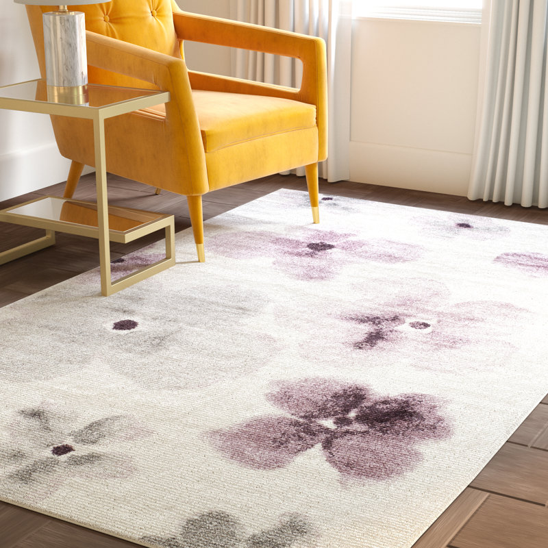 Adirondack Performance Floral Rug, Rectangle 5'1" x 7'6"