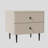 18" Modern 2 Drawer Nightstand, Bedside Table