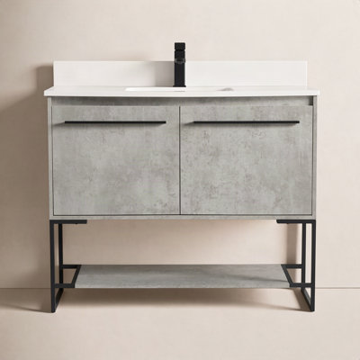 Rozell 40 " Single Bathroom Vanity