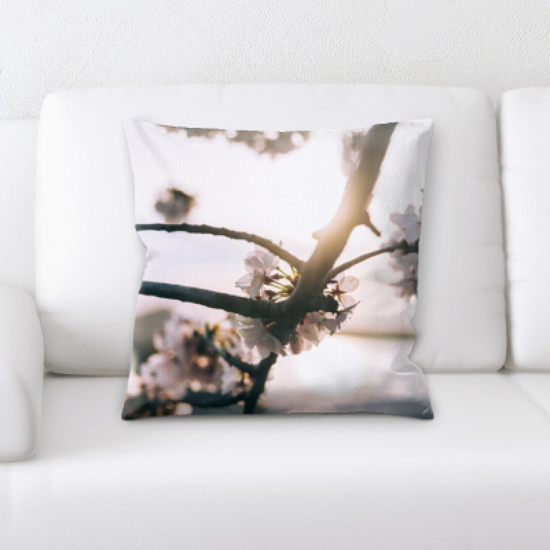 Microsuede Throw Pillow