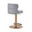 LUXMOD Italian-Inspired Modern Luxury Adjustable Height Swivel Leather Counter & Bar Stool with Stainless Steel Pedestal Base (Set of 1)-256346133-215660684