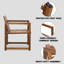 Ensemble de 2 fauteuils de patio en bois massif-1051815702