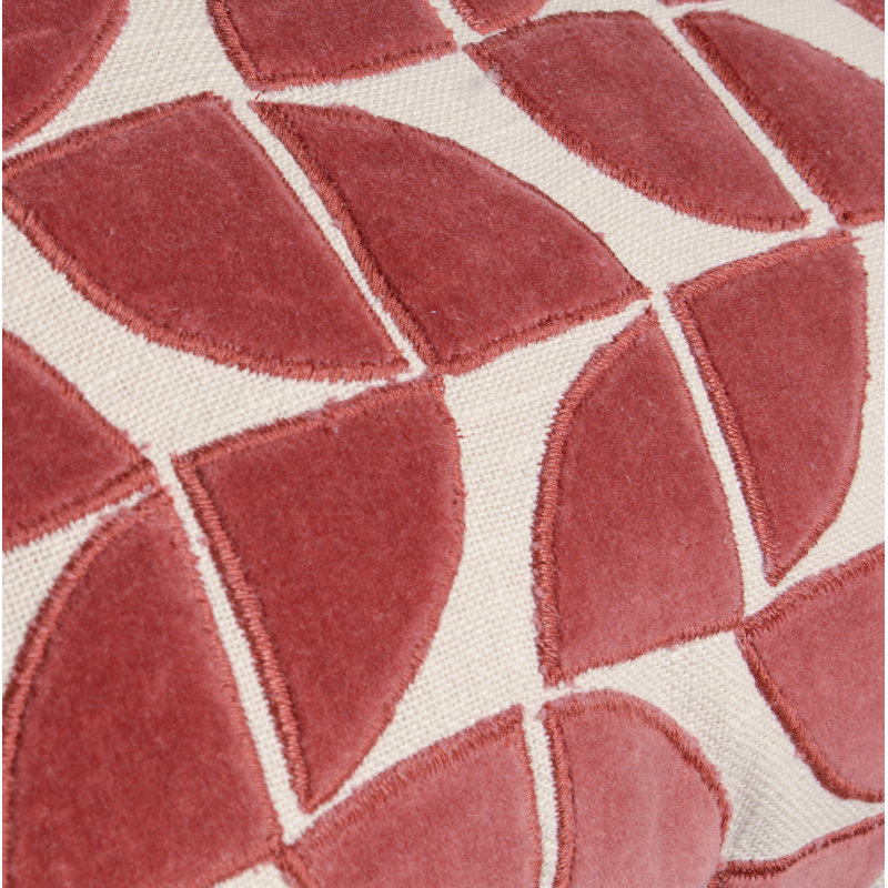 Coussin en coton, Rouille, Polyester