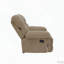 Fauteuil inclinable manuel berçant avec tissu Nubby-810894352