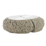 Split The Difference Coffee Table, Ash
