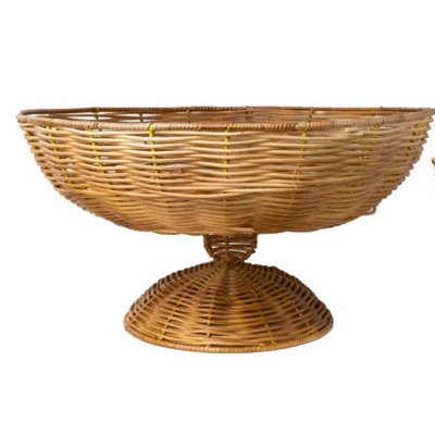 Wicker Centerpiece Bowl Collection Handmade Wicker Decorative Bowl
