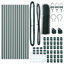 Vidaxl Hexagon Fence Steel-114622287-114622299