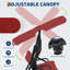 Balancelle 3 places avec support pour jardin, cour et piscine-1216166844-1216166840