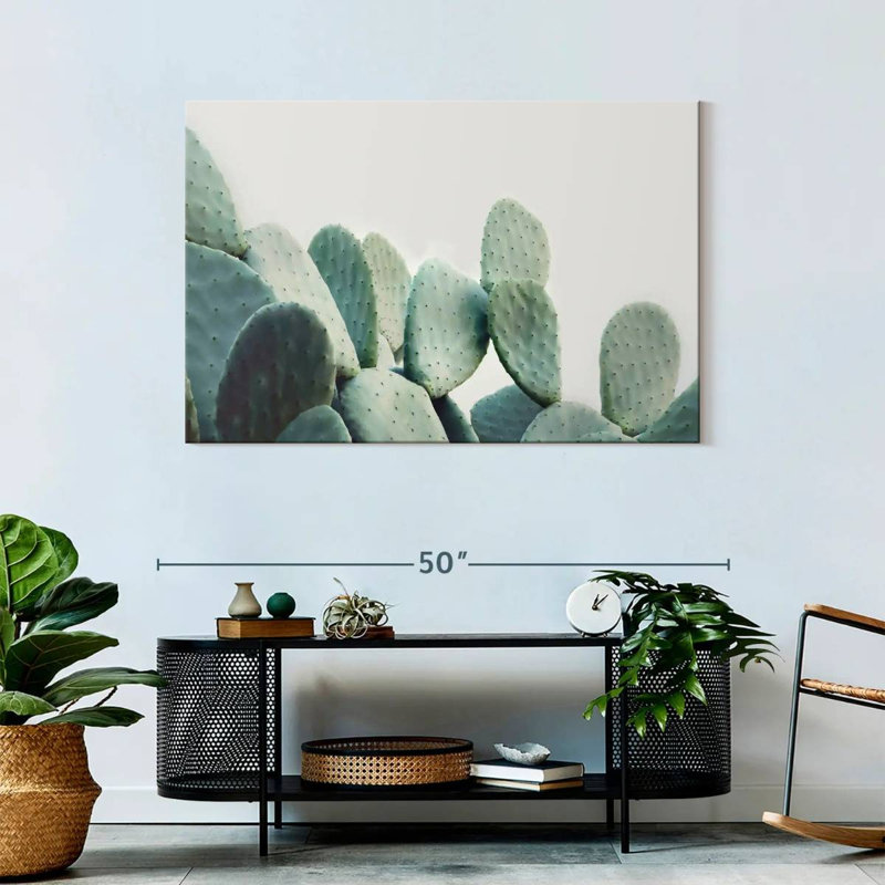 Cactus Harnek vert pastel, H 30 po x l 45 po