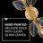 Fredrick Ramond Amira Four-Light Wall Sconce w/ Clear Pressed Glass Leaves