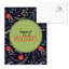 Carte florale pour arbre