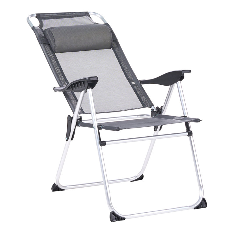 Outdoor Lounge Chair, Grey