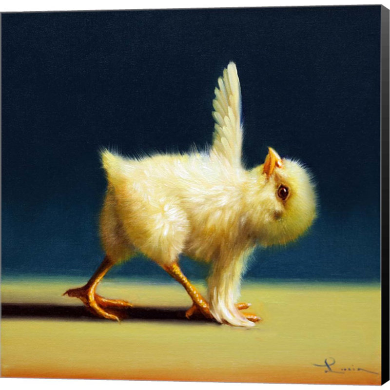 «Yoga Chick Rev Revolution Triangle» par Lucia Heffernan, impression sur toile tendue
