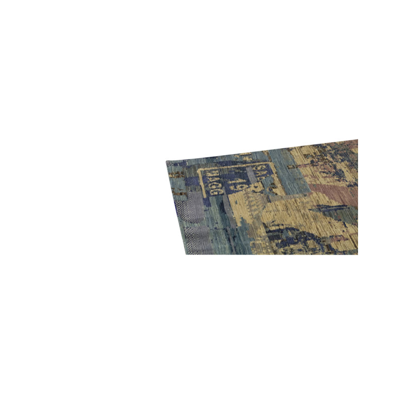 Hand Woven Wool Abstract Area Rug