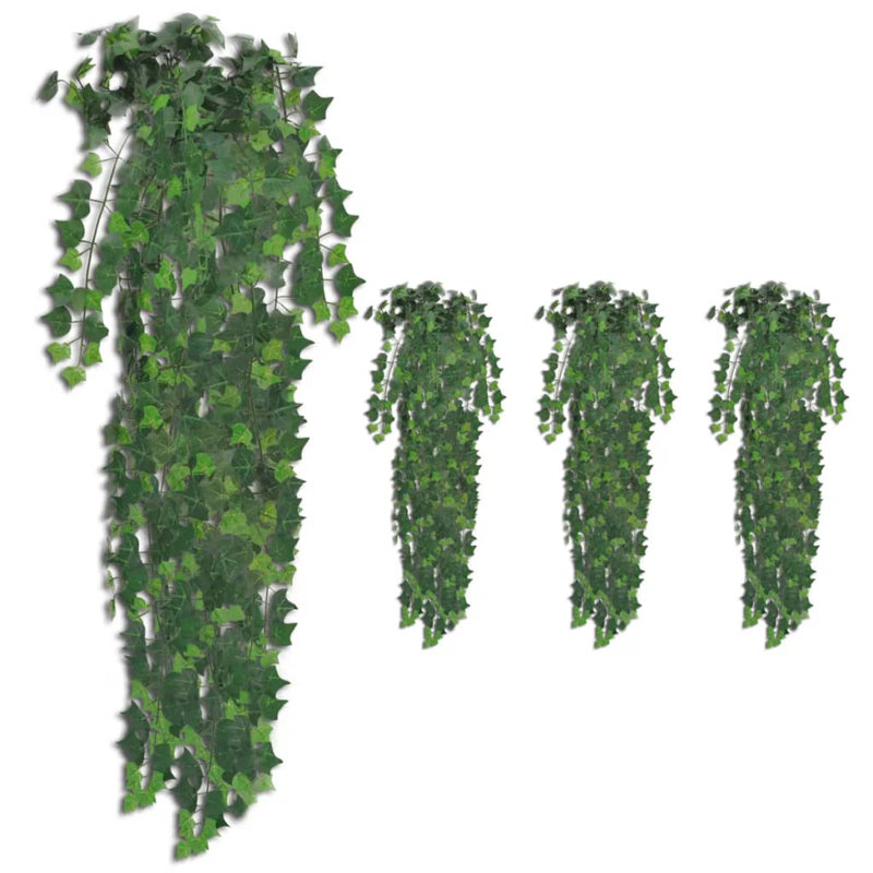 Ensemble de lierre artificiel, 4, Vert