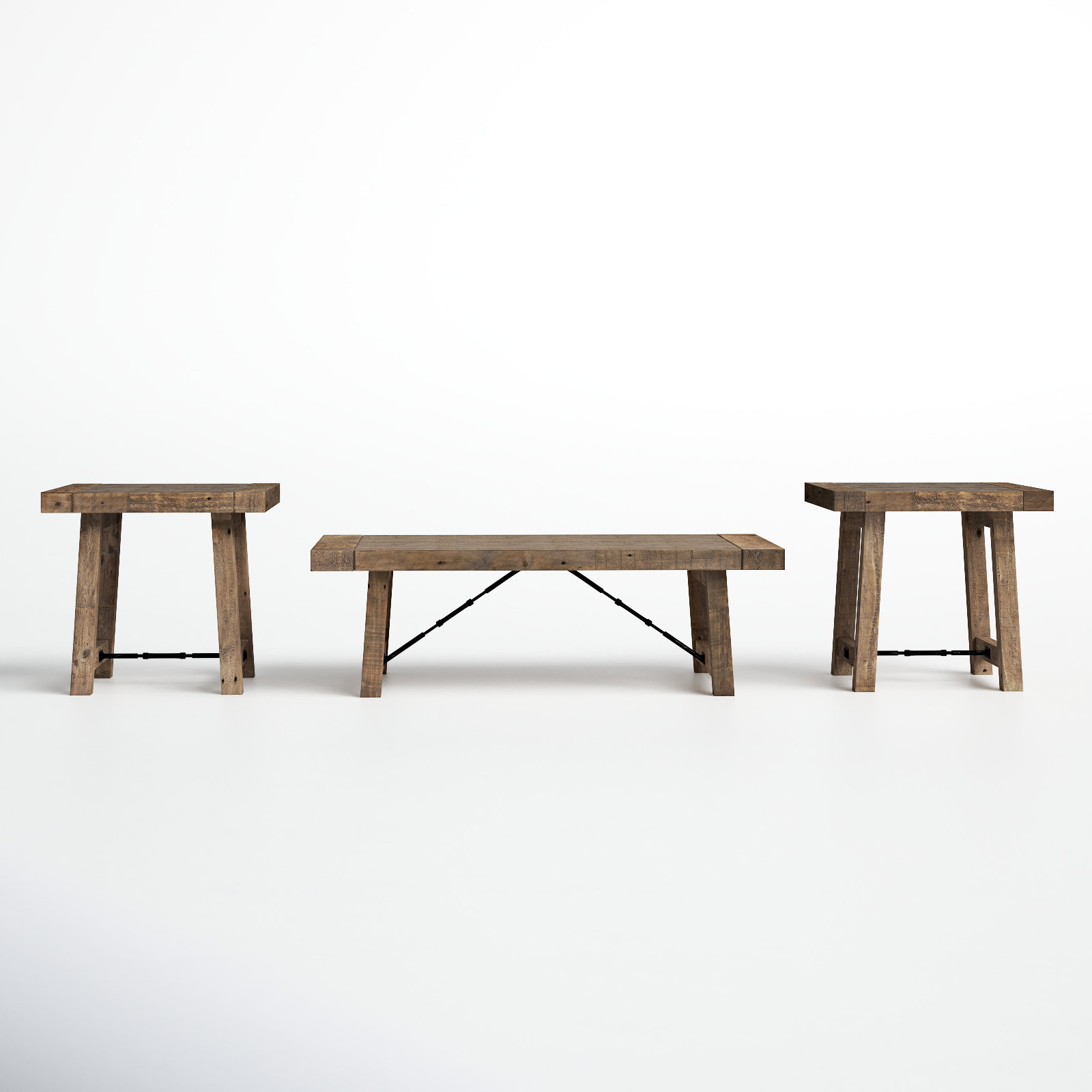 Acker 3-Piece Living Room Table Set