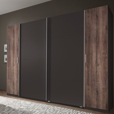 Honaz 4 Door Manufactured Wood Wardrobe
