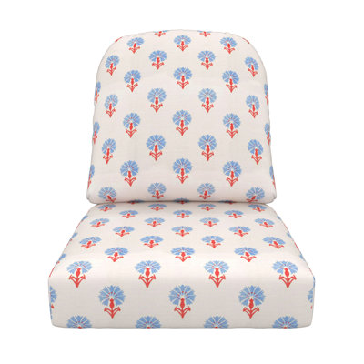 Amala Outdoor Sunbrella® Seat/Back Cushion by Birch Lane