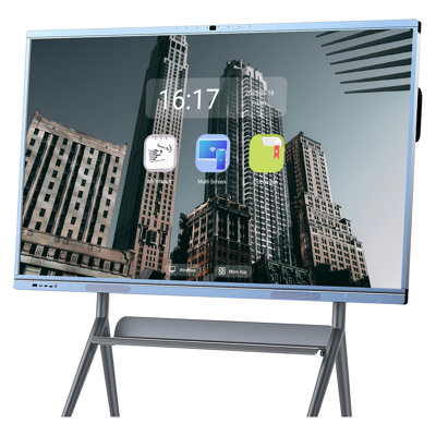 JYXCN Gros rabais! Tableau blanc interactif Smart Board tout-en-un - écran tactile avec double système, le partage de nuage transforme l'apprentissage et le travail - pour la salle de classe, le bureau et les présentations