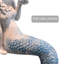 Statue de sirène à poser sur une étagère, décoration intérieure sur le thème de l'océan
