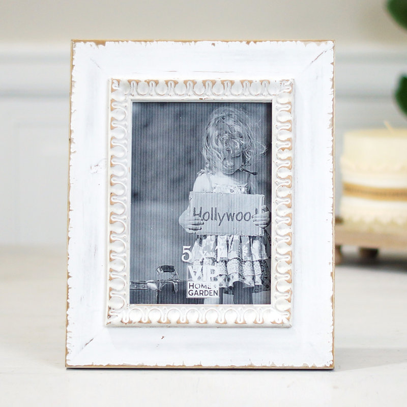 Cadre photo en bois 10,5 po 5x7