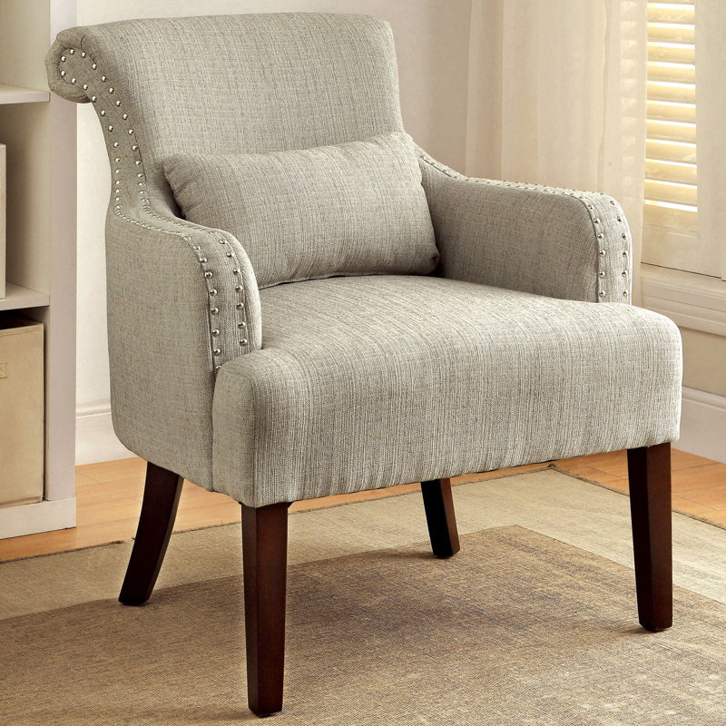 Marlow Upholstered Armchair, Beige