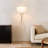 Jaxon 60 in. Mid-Century Modern LED Energy Efficient Floor Lamp with Tan Fabric Drum Shade-1390436520-1390436523