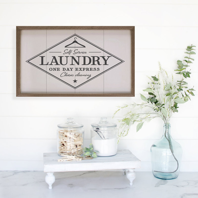 Laundry One Day Express - blanc, H 5 po x l 8 po