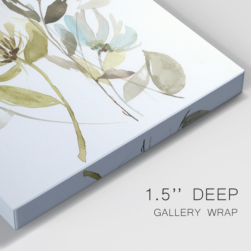 Winter Arrangement II - impression sur toile tendue, H 18 po x l 12 po x P 1 po